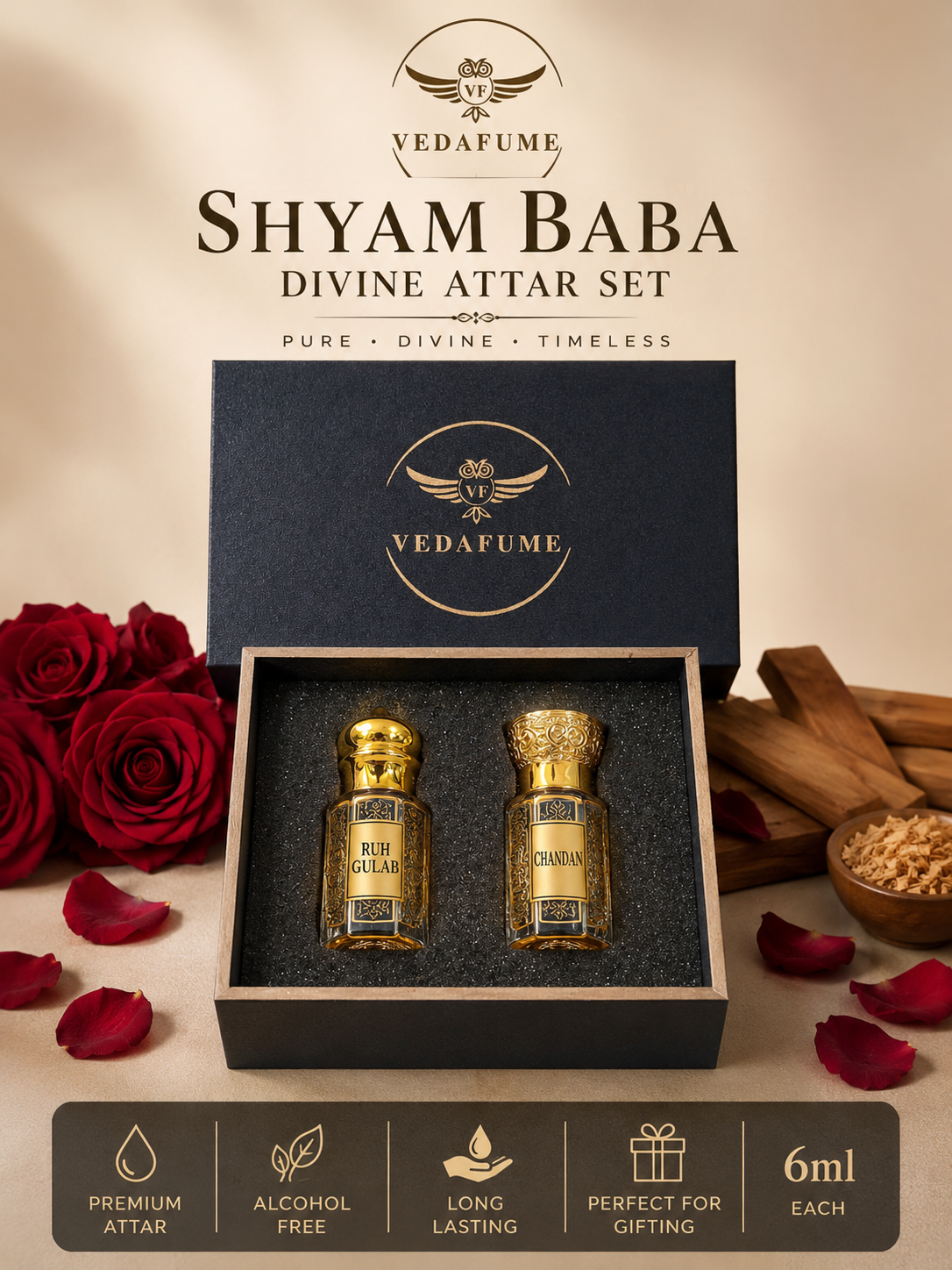 Shyam Baba Divine Attar Set